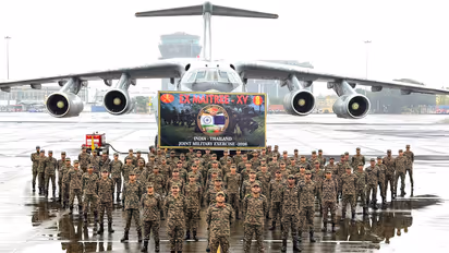 Indian Army contingent departs for Thailand for 'MAITREE-XV' joint military exercise (Photo/PIB/MinistryofDefence)