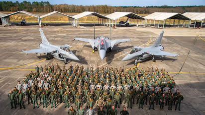 IAF, French Air Force launch Exercise Garuda-25 (Photo/X@IAF_MCC)