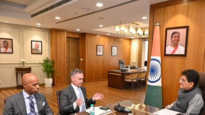 Union Minister Piyush Goyal with Patrik Jonsson, Executive VP and President of Lilly International, USA (Photo: x/@PiyushGoyal)