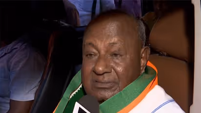 Former Prime Minister HD Deve Gowda (File Photo/ANI)