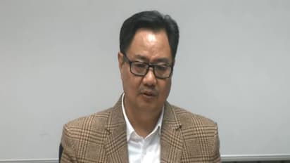 Union Parliamentary Affairs Minister Kiren Rijiju (Photo/ANI)