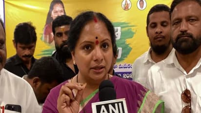 K Kavitha (File photo/ANI)
