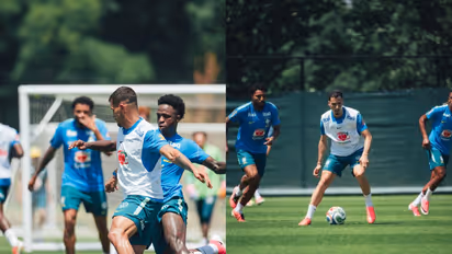 Brazil players training ahead of R16 clash against Norway (Photo: X/@CBF_Futebol)