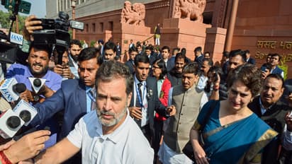 Congress MPs Rahul Gandhi and Priyanka Gandhi Vadra (Photo/ANI)