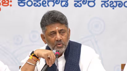 Karnataka Deputy Chief Minister DK Shivakumar (File Photo/ANI)