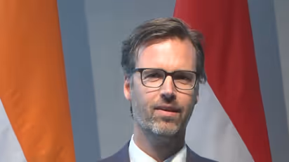 Netherlands’ Minister for Foreign Trade and Development Cooperation Sjoerd Sjoerdsma (Photo/ANI)