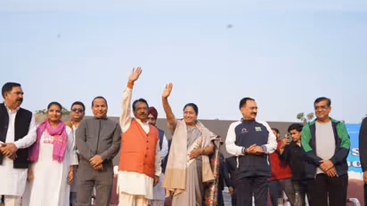 Namo Run was flagged off by Chief Guest Delhi CM Rekha Gupta. (Photo/ANI)