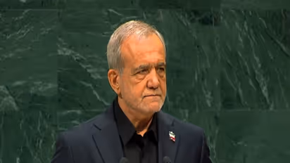 Iranian President Masoud Pezeshkian (Photo/Youtube/United Nations)