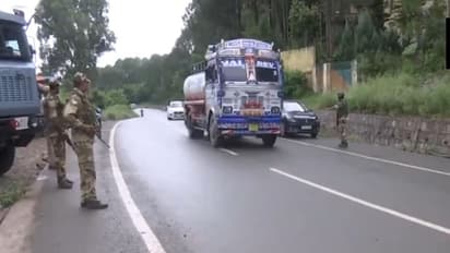 Heavy security deployment along the Rajouri–Poonch Highway (Photo/ANI)