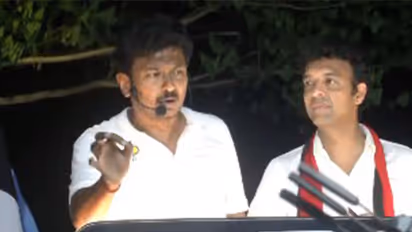 Tamil Nadu Deputy Chief Minister and Chepauk-Thiruvallikeni DMK candidate Udhayanidhi Stalin (Photo/ANI)