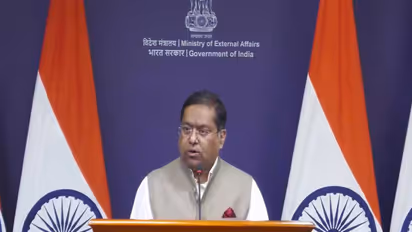 MEA Spokesperson Randhir Jaiswal (Photo/Youtube@Ministry of External Affairs, India)