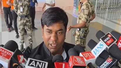 Vikasheel Insaan Party and Mahagathbandhan’s Deputy Chief Minister’s face Mukesh Sahani (Photo/ANI)