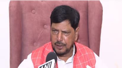 Union Minister of State for Social Justice and Empowerment Ramdas Athawale (Photo/ANI)