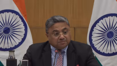 MEA Secretary (West) Sibi George (Photo/YouTube/MEA)