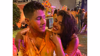 Nick Jonas with wife Priyanka Chopra (Photo/instagram/@nickjonas)