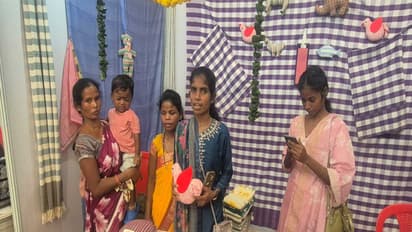 PVTG women participate in training to make soft toys from waste fabric in Chhattisgarh (Photo/ANI)