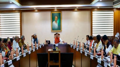 MP CM Mohan Yadav chairing the cabinet meeting (Photo/DPR)
