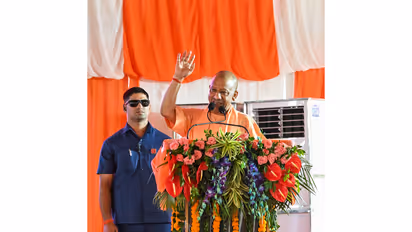 Uttar Pradesh Chief Minister Yogi Adityanath (File Photo/ANI)