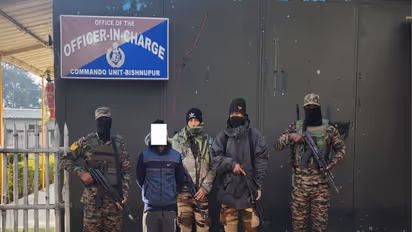 Manipur Police arrest active cadre of PREPAK (PRO) (Photo/ManipurPolice)