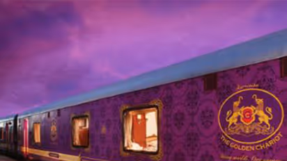 Visuals of Golden Chariot Luxury Trains (Photo/@GoldenChariotIR)