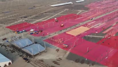 Visual from spot for the DMK State Conference (Photo/ANI)