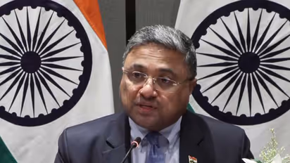 Ministry of External Affairs Secretary (West) Sibi George (Photo/ANI)