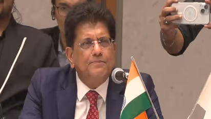 Piyush Goyal at Japan-India Business Consultative Committee (JIBCC) (Photo/ANI)