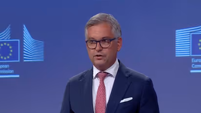EU Commissioner for Internal Affairs and Migration Magnus Brunner during a press conference on the Spain migrant crisis (Photo/audiovisual.ec.europa.eu)