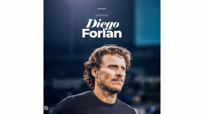 Diego Forlan. (Photo: @Uruguay X)