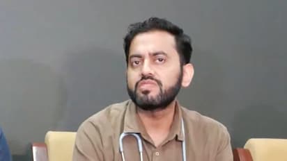 Dr Abhishek, flatmate of Dr Arif (Photo/ANI)