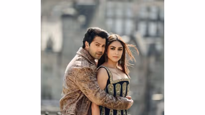 Varun Dhawan and Mrunal Thakur (Image source: Varun's Instagram)