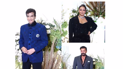 Jeetendra, Sonakshi Sinha and Bobby Deol (Photo/ANI)