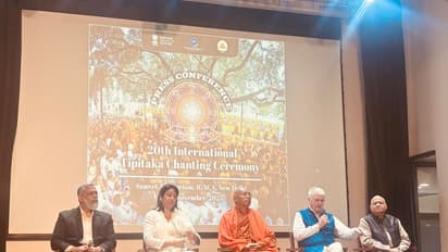 Press conference on  20th Annual International Tipitaka Chanting Ceremony (Photo/IBC)