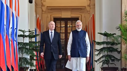 Prime Minister Narendra Modi and Russian President Vladimir Putin (File Photo/ANI)