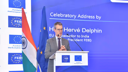 EU Ambassador to India, Herve Delphin (Photo: X@EUAmbIndia)