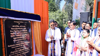 Tripura Chief Minister Manik Saha (Photo/ANI)