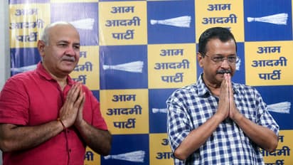 Manish Sisodia and Arvind Kejriwal (File Photo/ANI)
