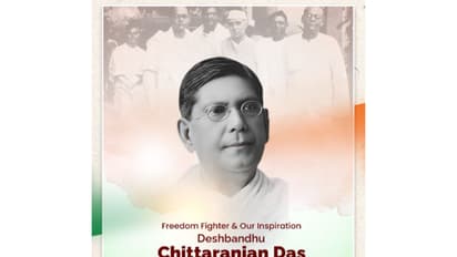 Chittaranjan Das, Former Congress President, (Photo/X/@kharge)