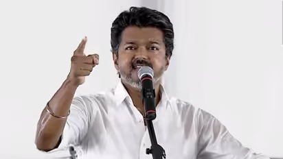 Tamilaga Vettri Kazhagam chief Vijay (File Photo/ANI)