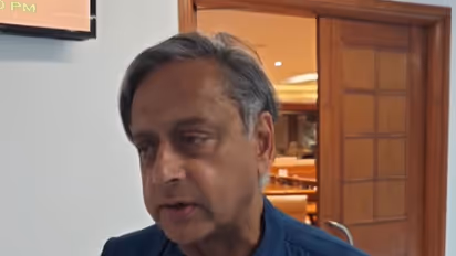 Congress MP and Chairman of Parliamentary Standing Committee on External Affairs Shashi Tharoor (Photo/ANI)