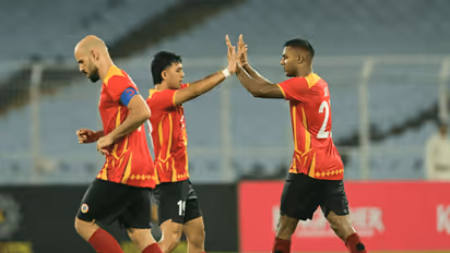 East Bengal FC team. (Photo: AIFF)