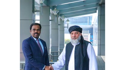 Afghan Commerce Minister Azizi arrives in India for official visit (Photo/@MEAIndia)