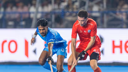 India in action against Chile. (Photo: HI Media)