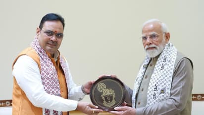 Rajasthan CM Bhajanlal Sharma, Prime Minister Narendra Modi (Photo/Rajasthan CMO)