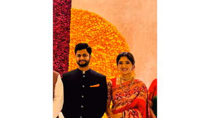 Sarang Lakhani, Revati Sule (Photo/X/@sharmarekha)