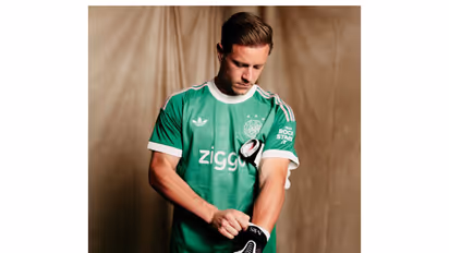 Marc-Andre ter Stegen in AFC Ajax colours. (Photo: @AFCAjax X)