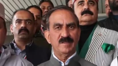 Himachal Pradesh Chief Minister Sukhvinder Singh Sukhu (Photo/ANI)