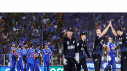 India and New Zealand players. (Photo/ANI)