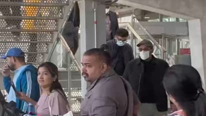 Luthra brothers (wearing surgical masks) at Bangkok Airport (Photo/ANI)