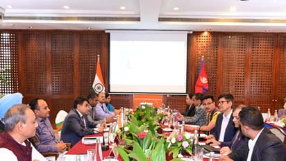 10th Project Steering Committee (PSC) and the 8th Joint Working Group (JWG) meetings between India and Nepal (Photo: EoI Kathmandu)